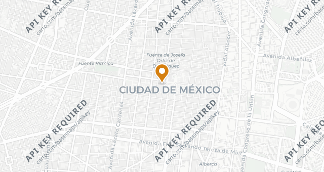 Map showing Tacos de Canasta Los Especiales