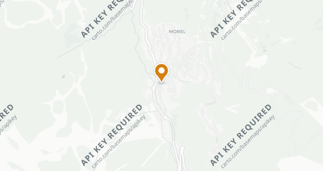 Map showing La Coursive des Alpes
