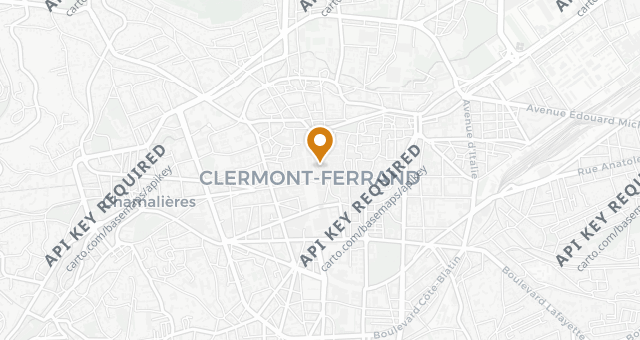 Map showing En/Vie