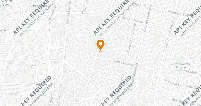 Map showing Los Consentidos del Barrio