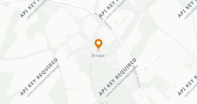 Map showing Bridge Arms