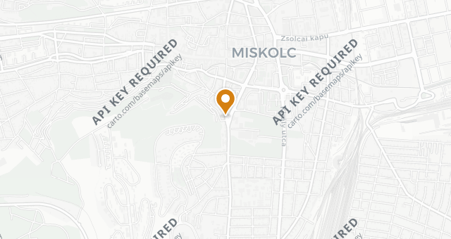 Map showing Dűlő Étterem