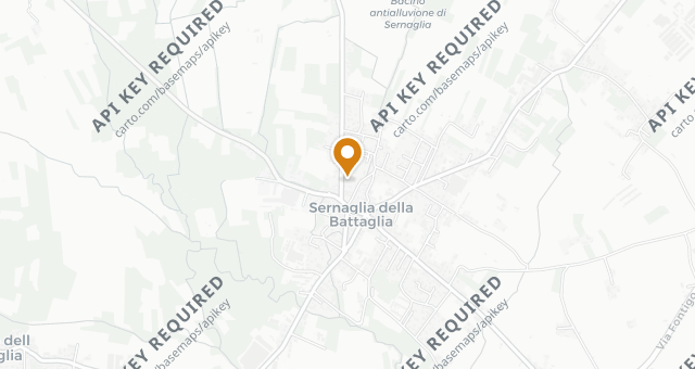 Map showing Trattoria dalla Libera