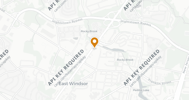 Map showing Americana Kitchen and Bar