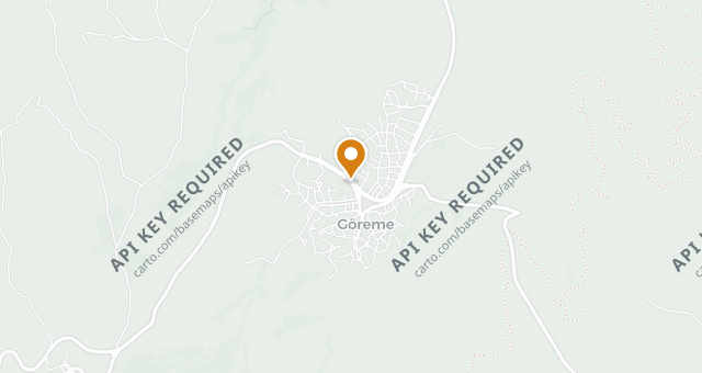 Map showing Reserved Cappadocia