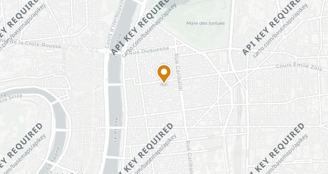 Map showing Le Jean Moulin
