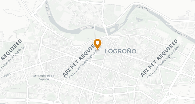 Map showing Ajonegro