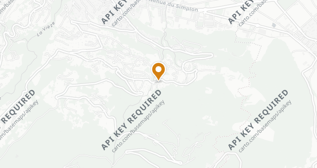 Map showing Au Vieux Manoir