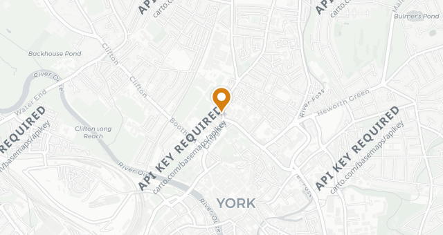 Map showing Aly’s Bakery