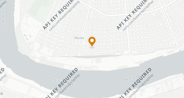 Map showing Domilise’s Po-Boy & Bar