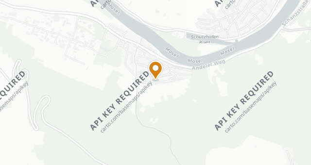 Map showing Roussel's Restaurant La Bonne Adresse