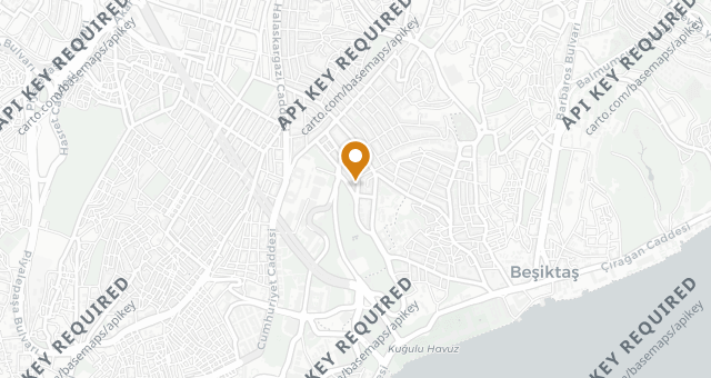 Map showing St. Regis Brasserie