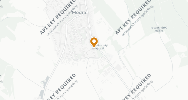 Map showing Reštaurácia Mlyn 108