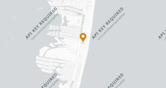 Map showing Tide Room