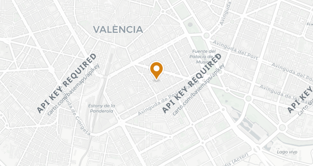 Map showing La Salita