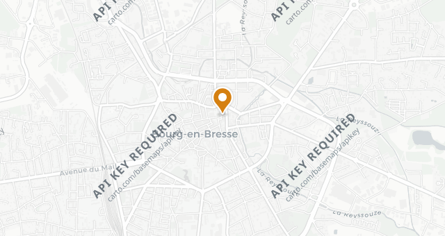 Map showing Place Bernard