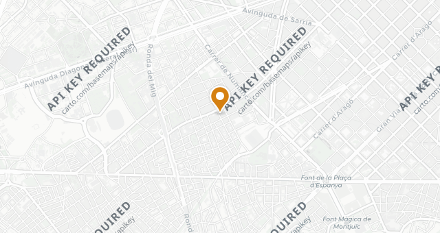 Map showing La Mundana