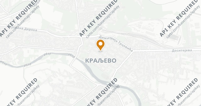 Map showing MIRAGE