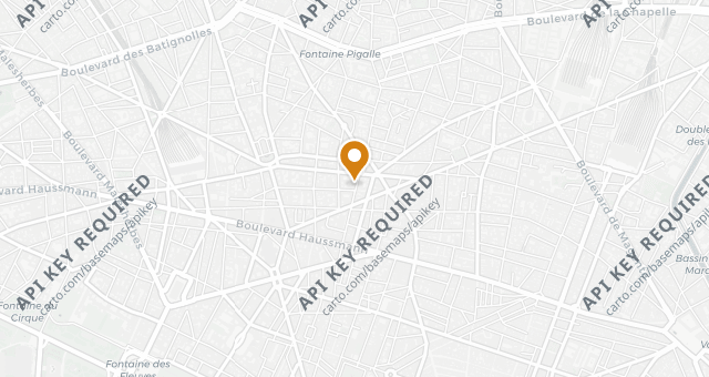 Map showing Fimmina - Pizzeria Paris 9