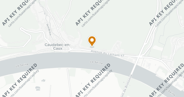 Map showing G.a. au Manoir de Rétival