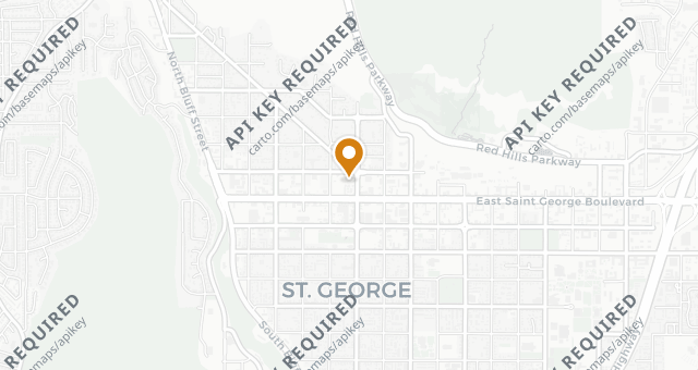 Map showing Painted Pony Restaurant