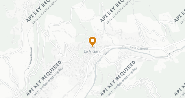 Map showing Le Maquis