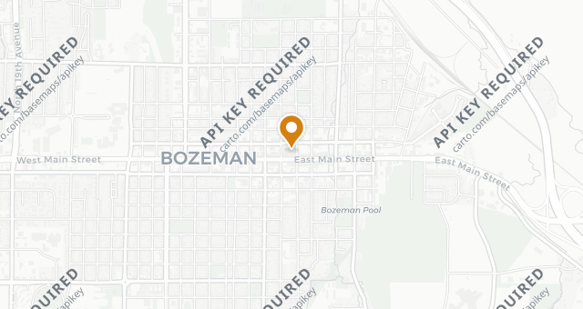 Map showing J.W. Heist Steakhouse