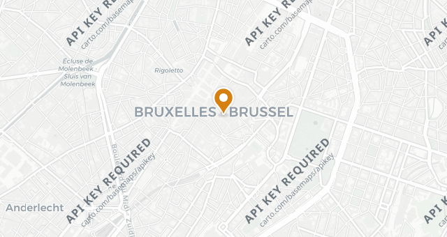 Map showing L'Express
