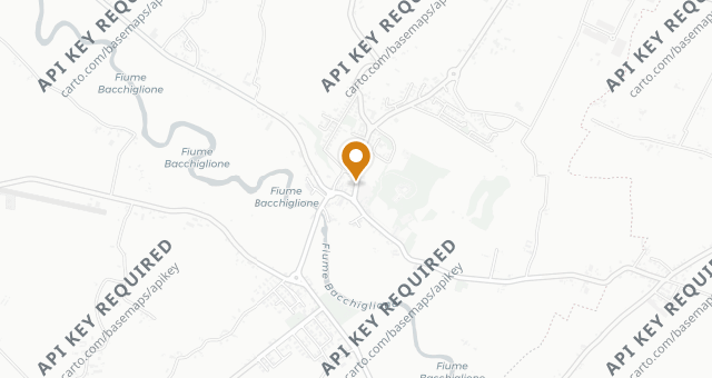 Map showing Pizzeria Mancino