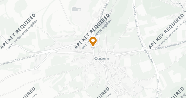 Map showing Nulle Part Ailleurs