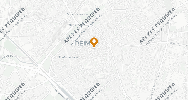 Map showing Le Wine Bar by Le Vintage