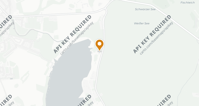Map showing Restaurant Kurhaus am Inselsee