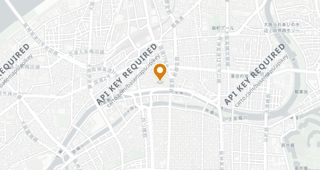 Map showing Shokudo Tanoshi