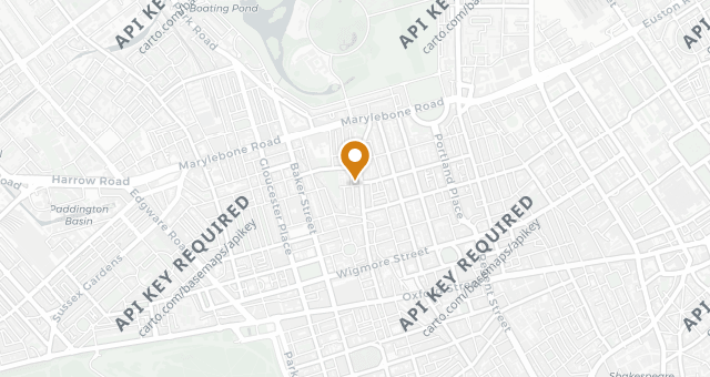 Map showing Kudu Marylebone