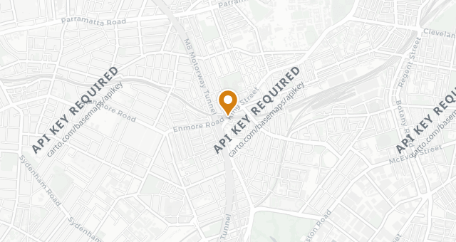 Map showing Sushi Akira