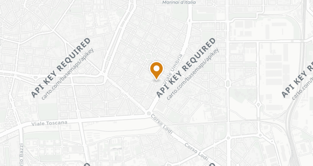 Map showing Un Posto a Milano