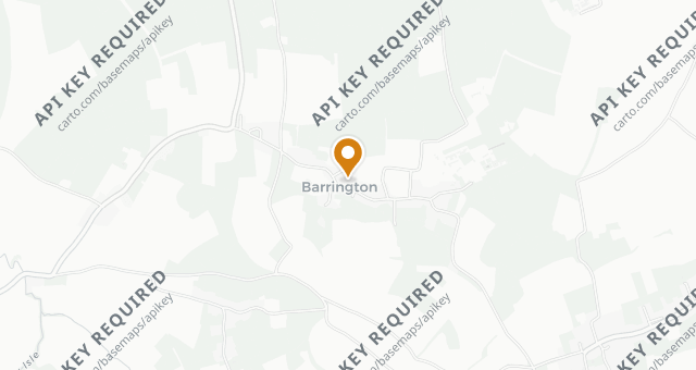 Map showing The Barrington Boar