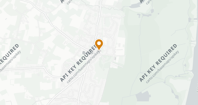 Map showing Trattoria Bazalia