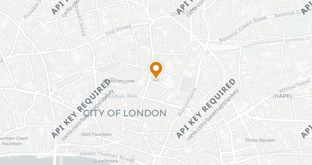 Map showing Angler