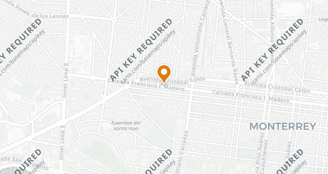 Map showing Tacos Doña Mary La Gritona