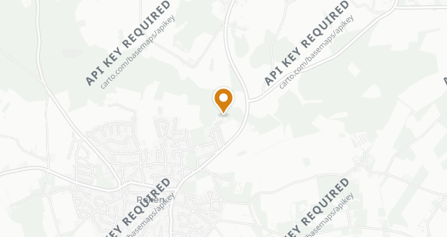 Map showing Berghotel Hohe Mark