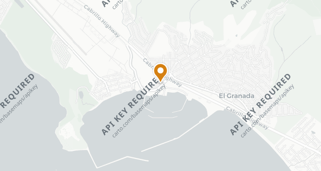 Map showing La Costanera