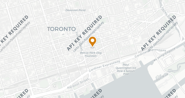 Map showing aKin