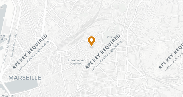 Map showing Café Pollux