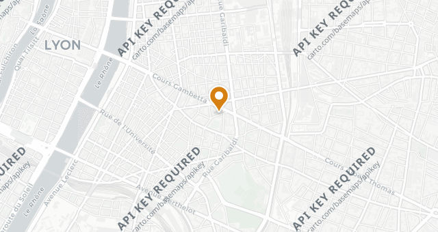 Map showing Saku Restaurant