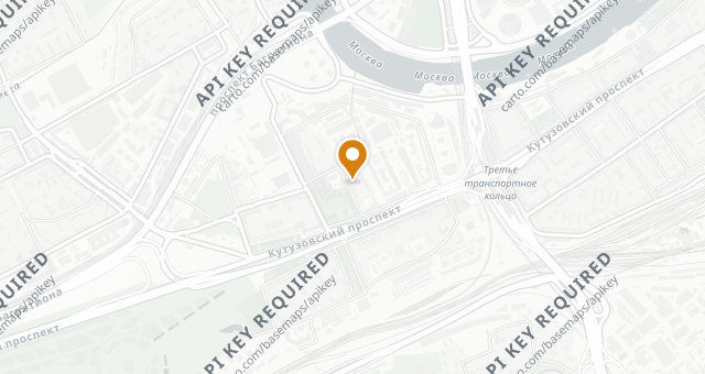 Map showing Beau-Rivage