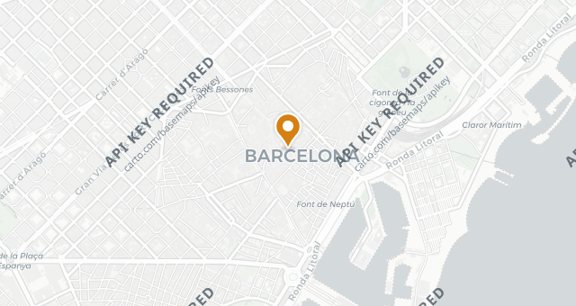 Map showing Brugarol Barcelona