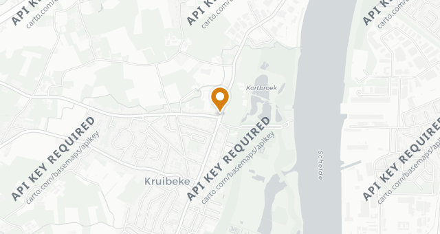 Map showing De Ceder