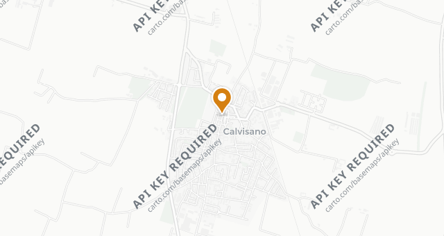 Map showing Al Gambero