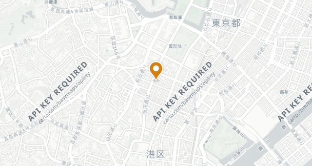 Map showing Shimbashi Sasada